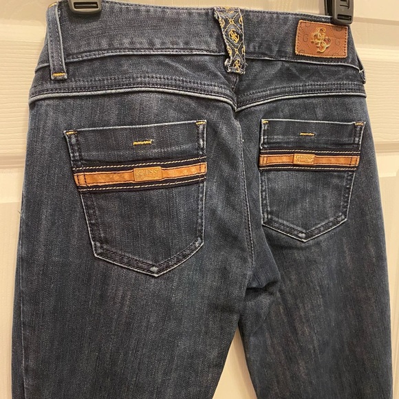 Guess Premium Womens Blue Denim Jeans - Picture 9 of 12